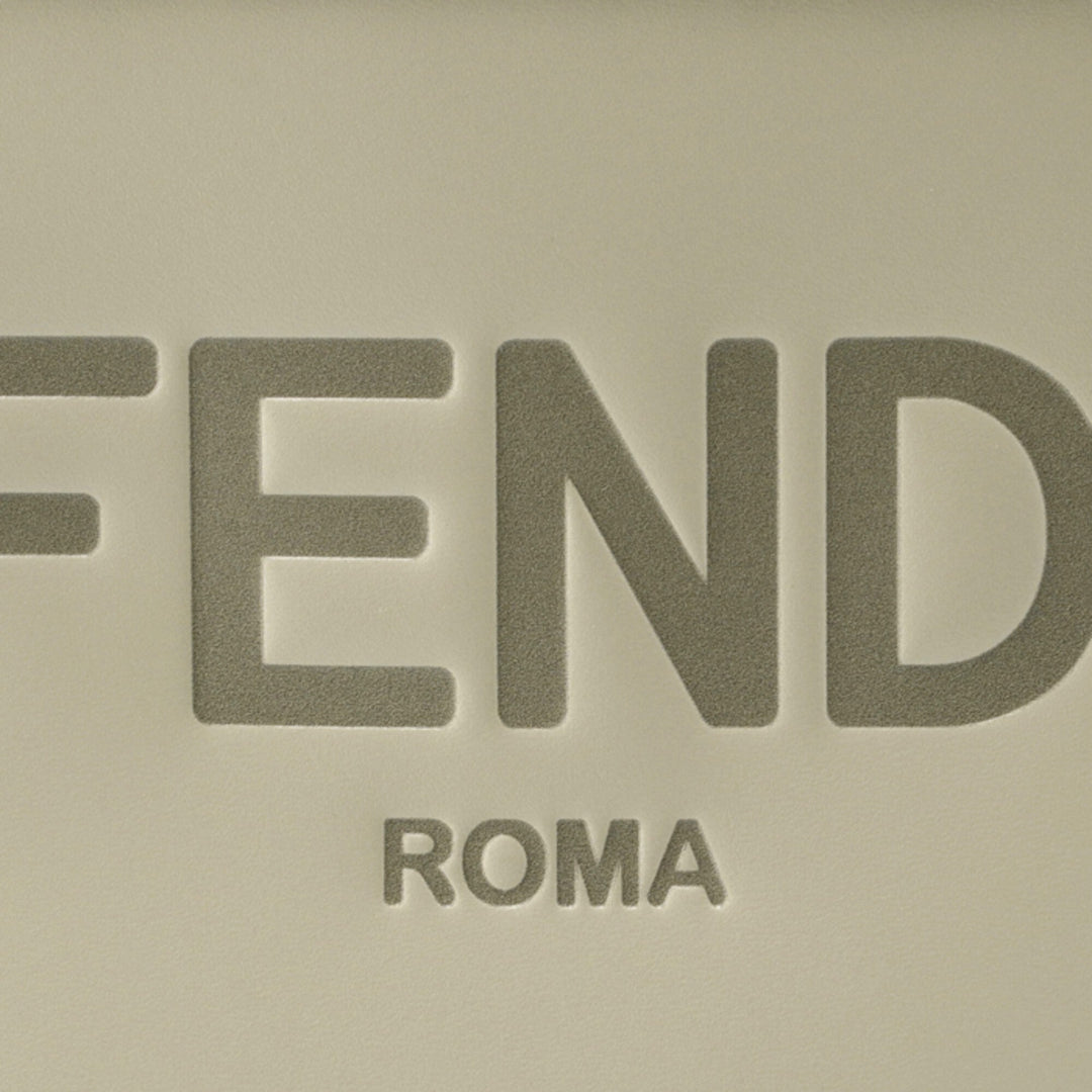 Fendi Sunshine Shopper Small Handbag Crossbody Bag in Green Tea