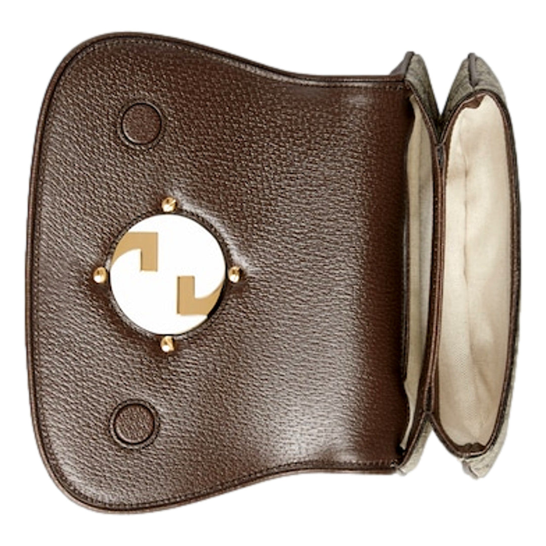 Gucci Blondie GG Supreme Canvas Brown Belt Bag Size 110