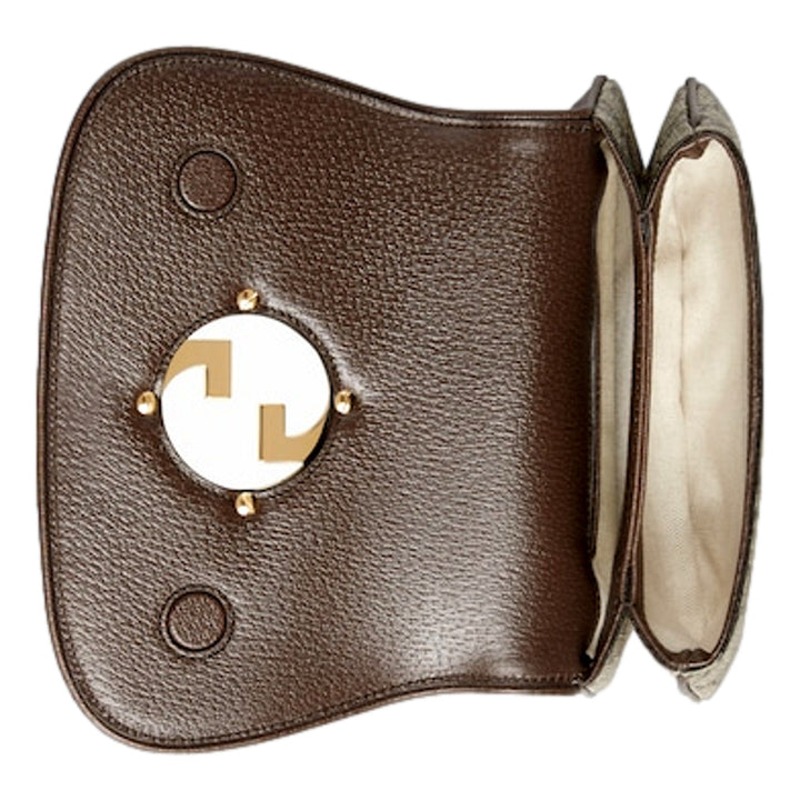 Gucci Blondie GG Supreme Canvas Brown Belt Bag Size 110