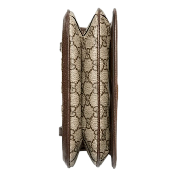 Gucci Blondie GG Supreme Canvas Brown Belt Bag Size 110