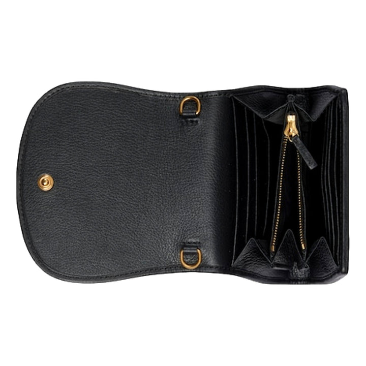 Gucci GG Blondie Black Mini Wallet On A Chain