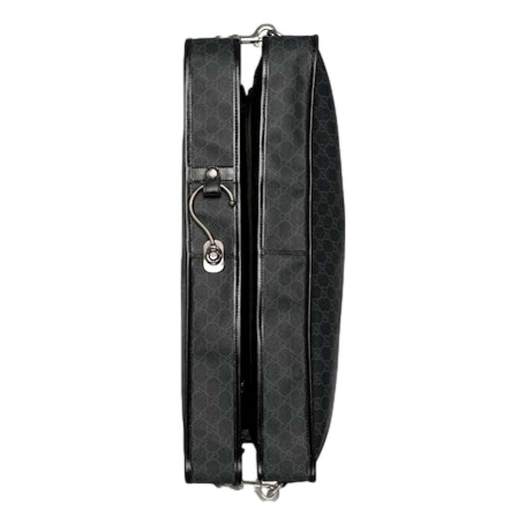 Gucci Supreme Interlocking GG Supreme Black Garment Bag Holdall