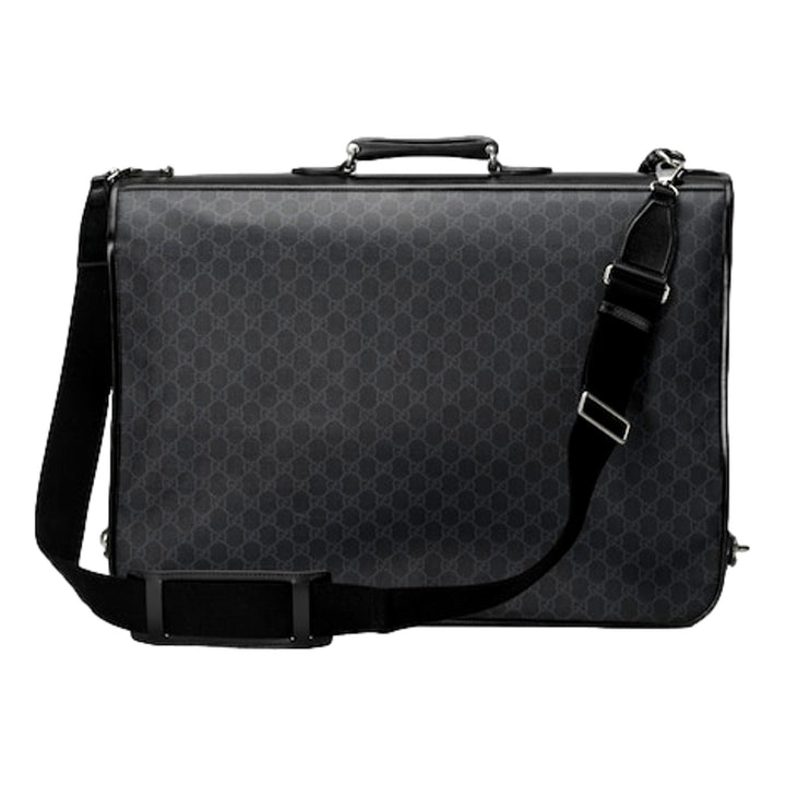 Gucci Supreme Interlocking GG Supreme Black Garment Bag Holdall