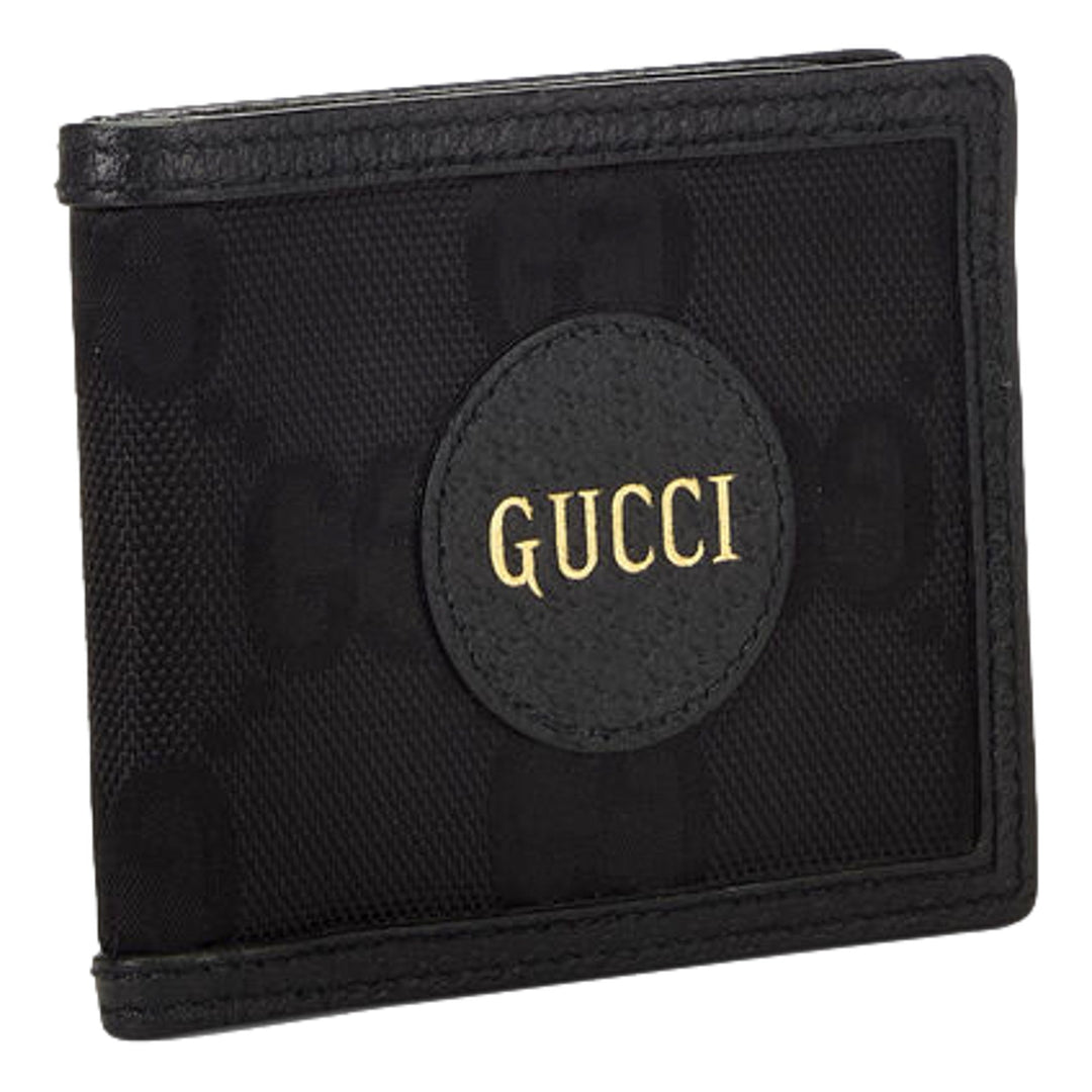 Gucci Off the Grid GG Nylon Black Bifold Wallet
