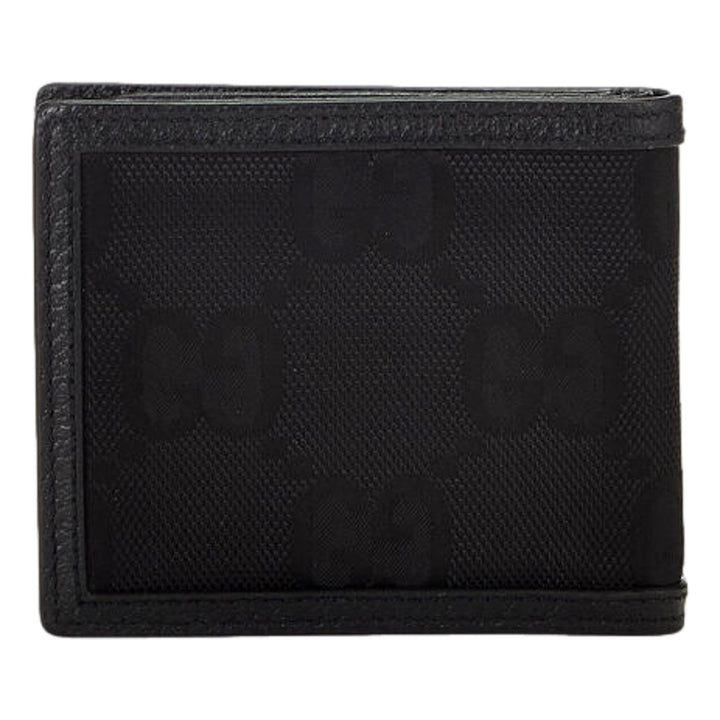Gucci Off the Grid GG Nylon Black Bifold Wallet