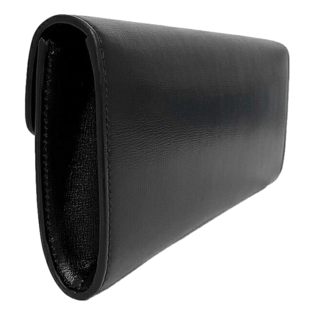 Gucci GG Black Leather Broadway Clutch