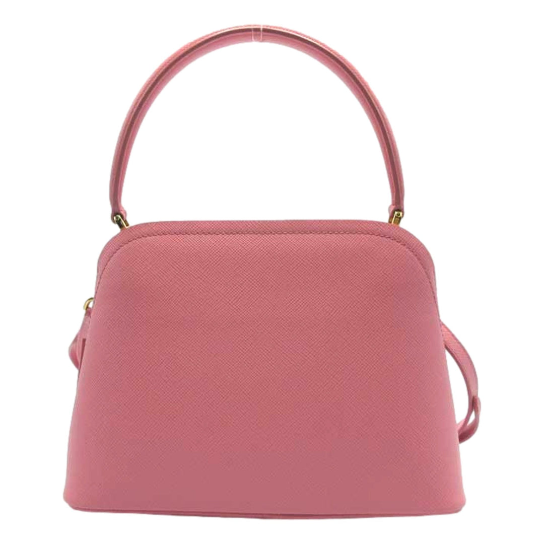Prada Medium Saffiano Leather Prada Matinee Handbag Petalo Pink