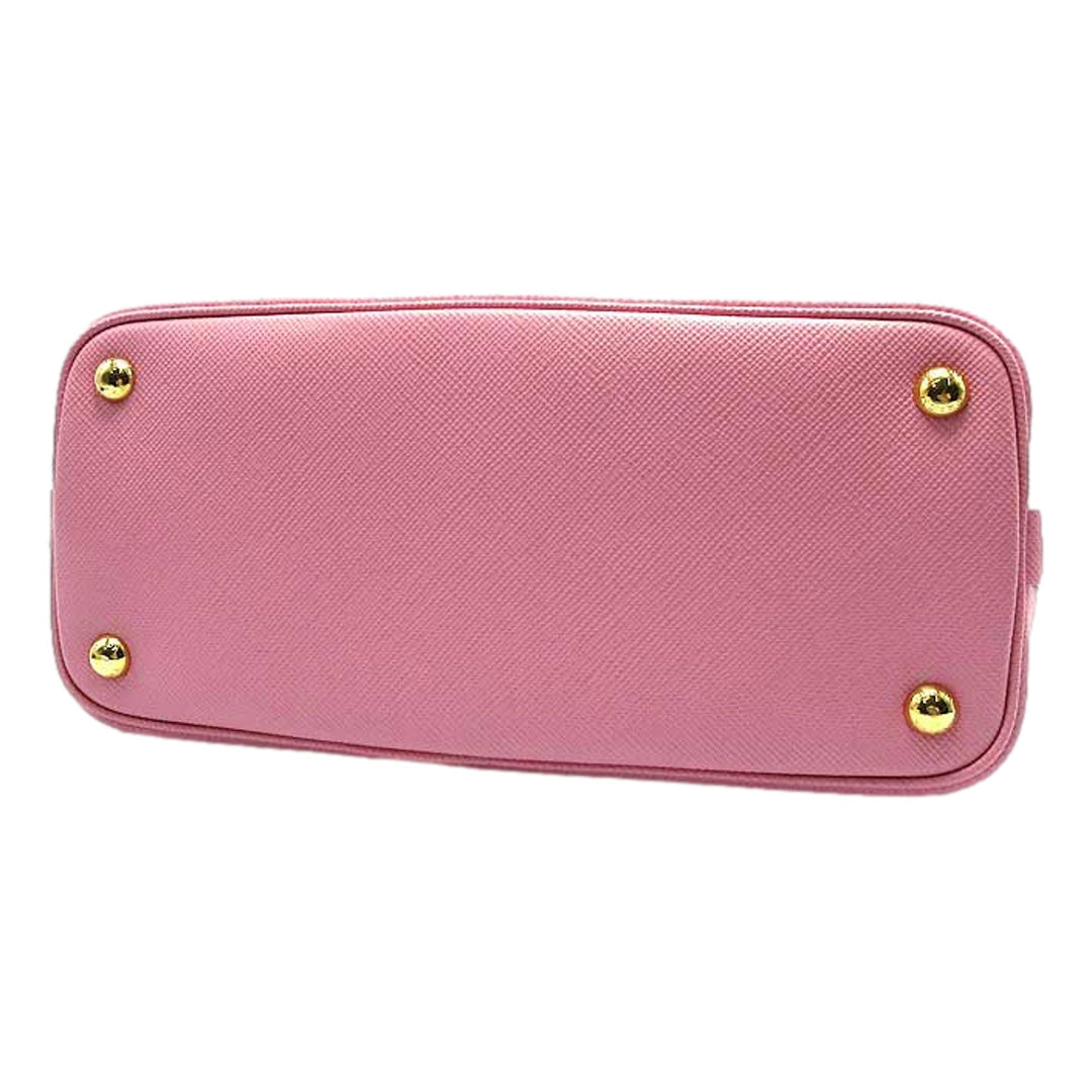 Prada Medium Saffiano Leather Prada Matinee Handbag Petalo Pink