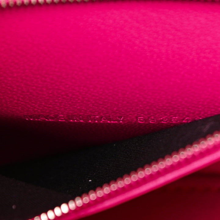 Balenciaga Hourglass Top Handle Shiny Box Acid Fuchsia 593546