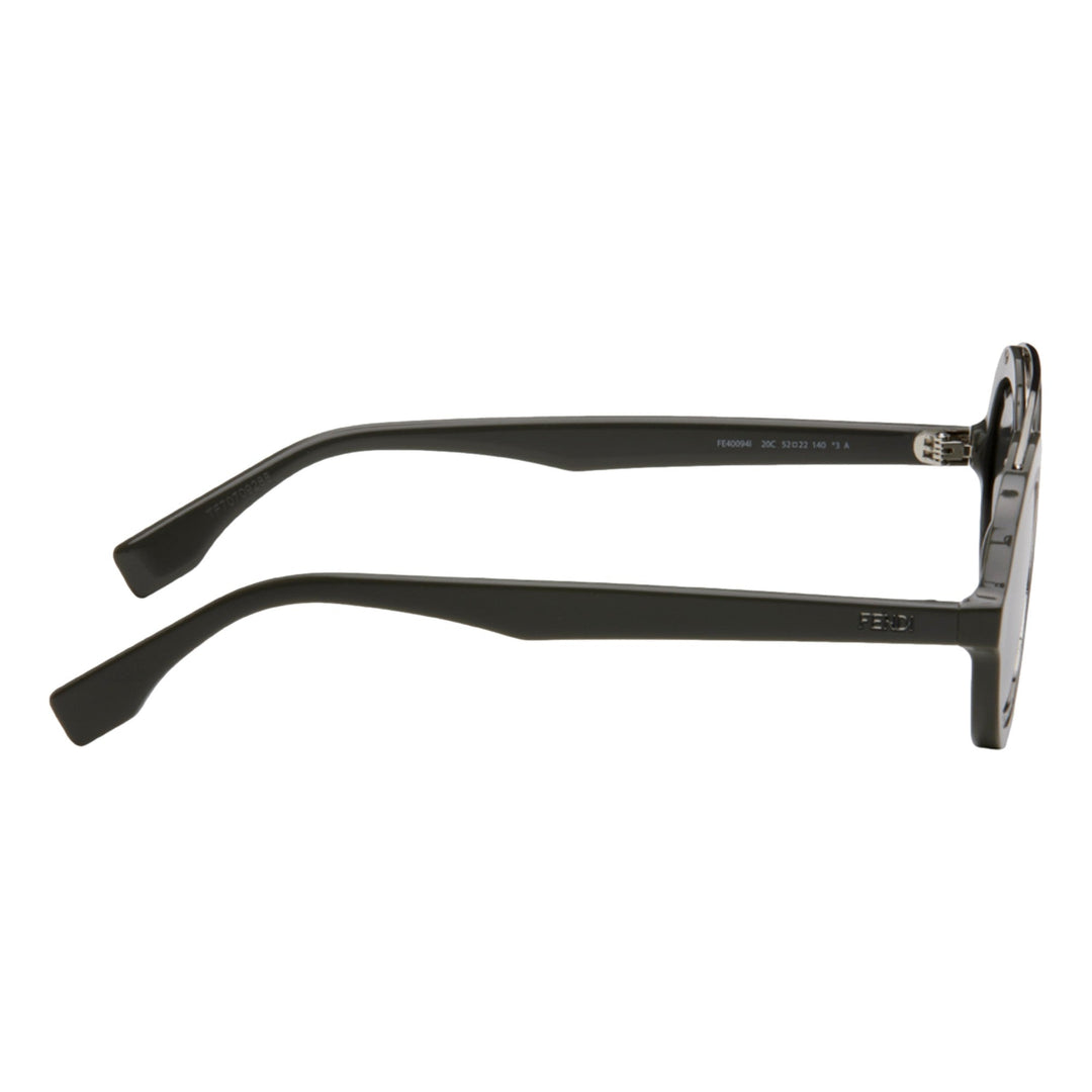 Fendi FF Men's Sunglasses Grey and Palladio Silver