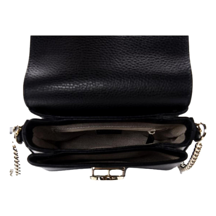 Gucci Dollar Calfskin Interlocking G Black Small Crossbody Bag 607720