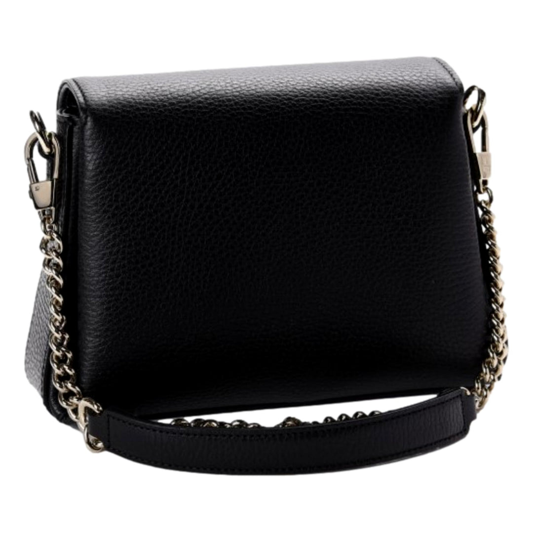 Gucci Dollar Calfskin Interlocking G Black Small Crossbody Bag 607720