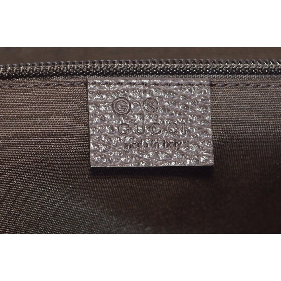 Gucci GG Guccissima Large Beige Canvas Crossbody Messenger Bag 449171