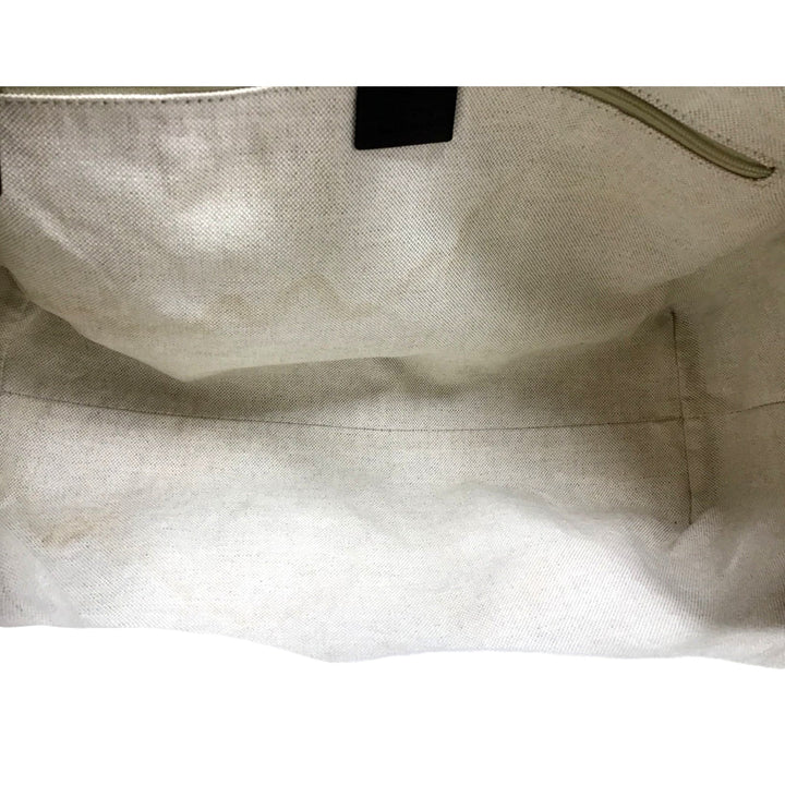 Gucci Monogram Medium Sukey Tote Beige Dark Brown
