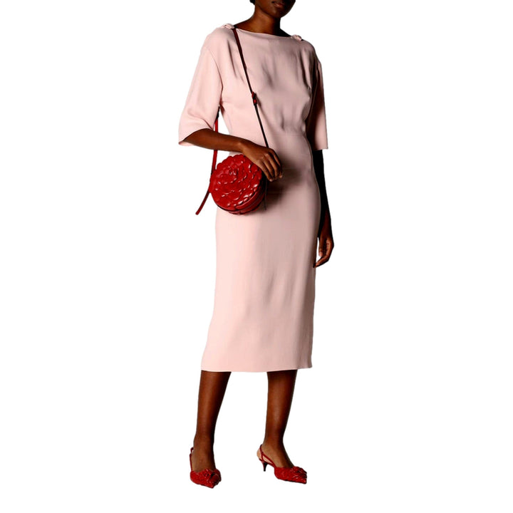 Valentino Garavani Atelier Bag 03 Oro Rose Edition Red Leather Crossbody Bag